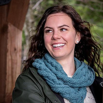 Cabled Infinity Scarf