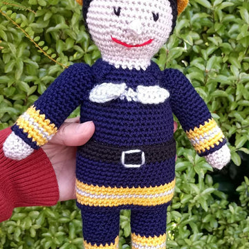 Crochet Fireman Pattern