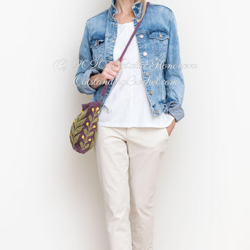 Embossed Meadow Bag