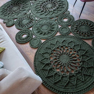 Rug LaceSunflowers