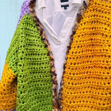 Super Chunky Crochet Cardigan
