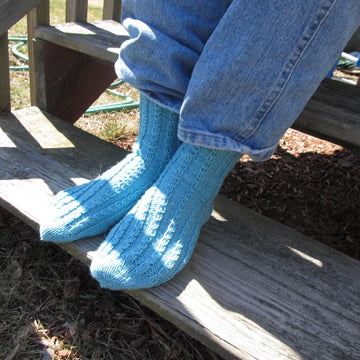 Cable Look Socks