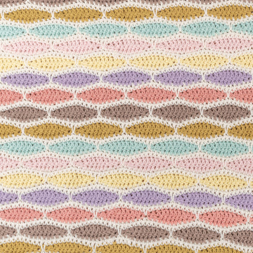 Stripy Waves Blanket in Yarn and Colors Baby Fabulous - YAC100145 - Downloadable PDF