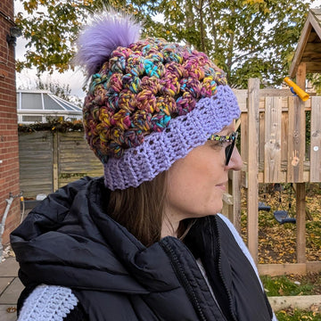 Cat Ear Beanie and Bobble Hat