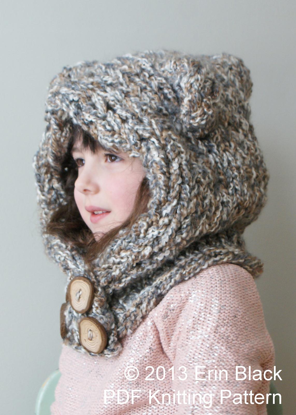 Chunky Bear Hood (Hat 007)