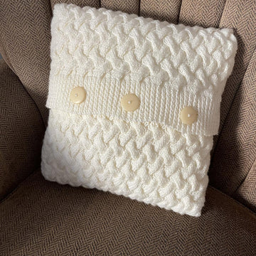 Cozy Cable Pillow Cover
