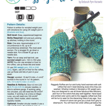 Raggedy Ruffles Fingerless Mitts