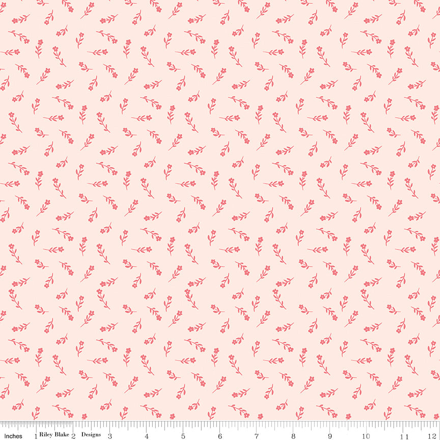 Riley Blake Designs Flower Garden - RBC11902BLUSH