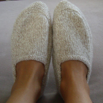 Shay - 8ply family slippers