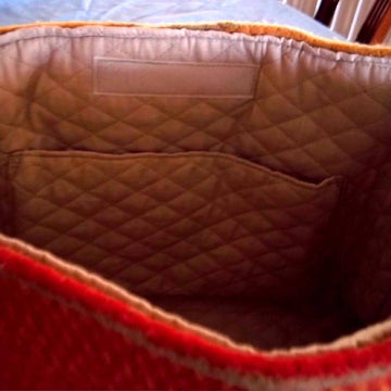 Roomy Felted Knitting & Crochet Tote Bag