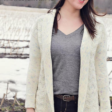 Blowing Snow Cardigan