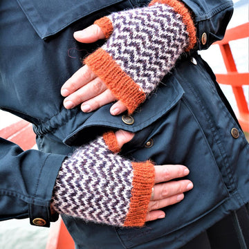 Tweed Handwarmers