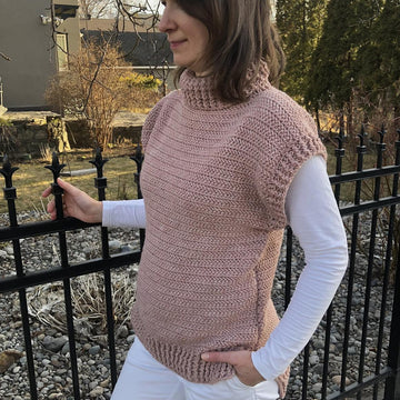 Crochet vest - Brooklyn Slipover