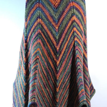 Maple Leaf Poncho