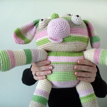 Amigurumi Carlton the Striped Dog