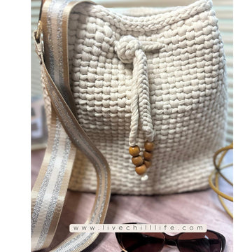 Brickle drawstring bag