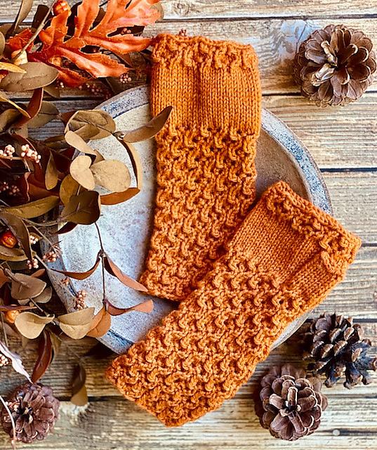 Autumn Fingerless Mitts