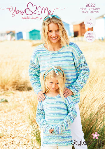 Sweater & Cardigan in Stylecraft You & Me - 9822 - Downloadable PDF