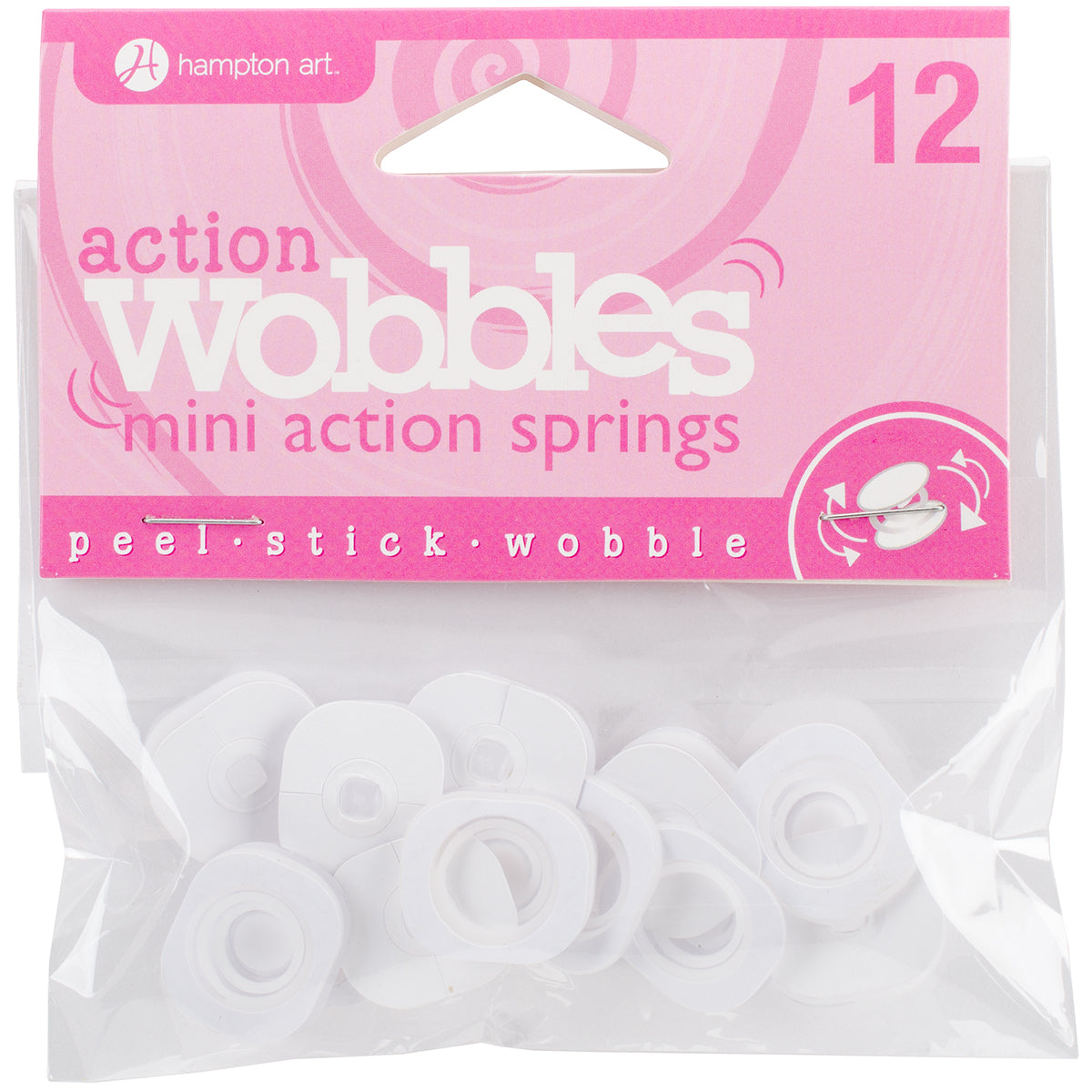 Hampton Art Action Mini Wobble Spring 12/Pkg - 334558