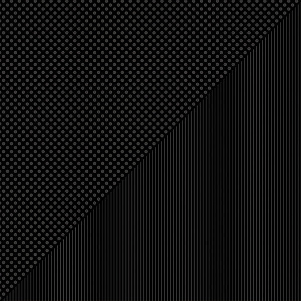 Authentique Paper Spectrum Dots/Stripes Double-Sided Cardstock 12"X12" 18/Pkg - Black Jack