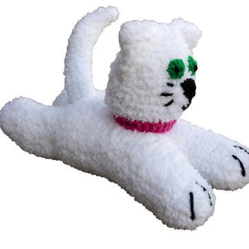 Cat head sweaters, hat & toy