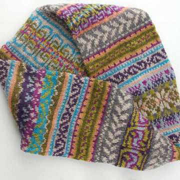 Meadow Knots cowl