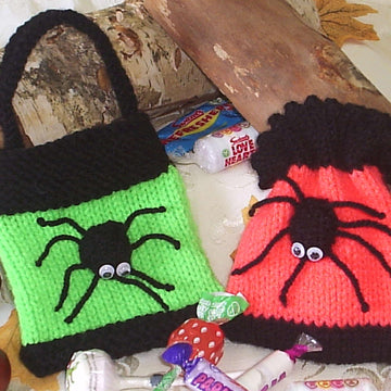 SPIDER TREAT BAGS Halloween gift sweets chocolate cover