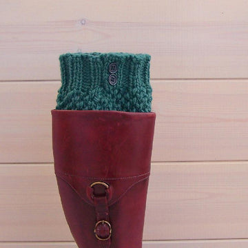 Forest boot cuffs