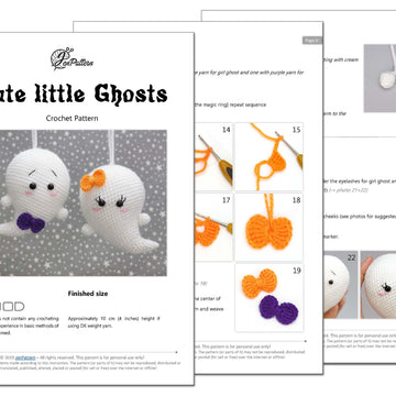 Cute Little Ghosts