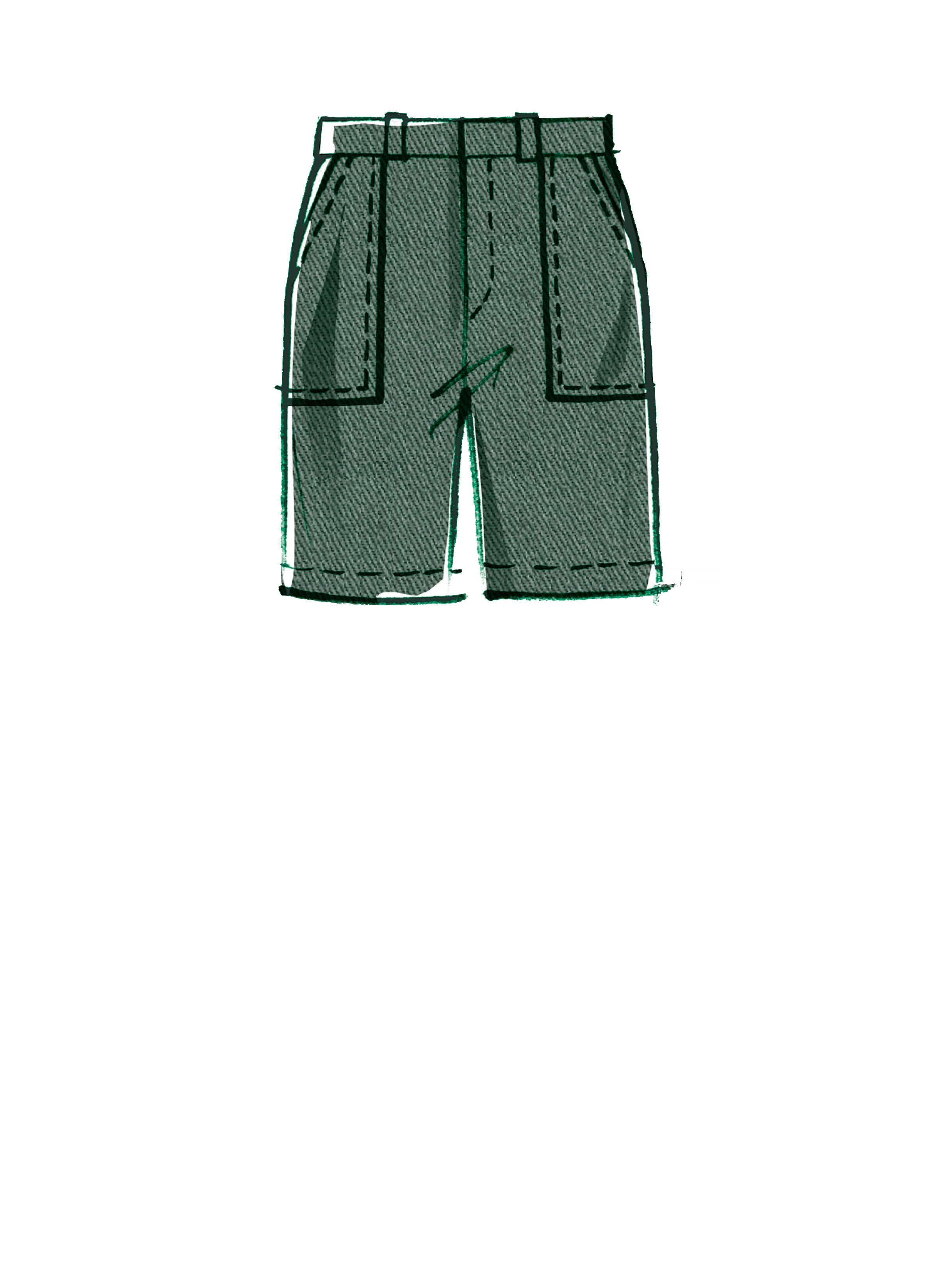 McCall's Men's Shorts and Pants M8264 - Sewing Pattern