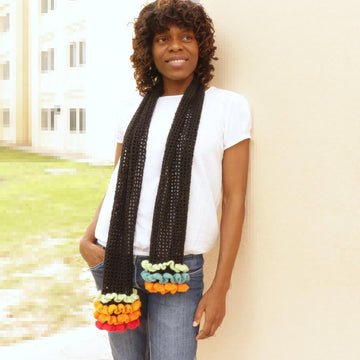 Spring Cheer Scarf Crochet Pattern