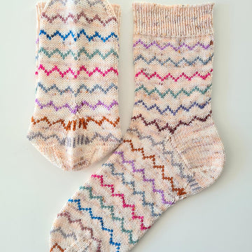 Painted Easter Socks