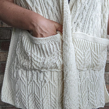 Warm Cranbrook Pocket Shawl
