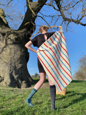Longstocking blanket