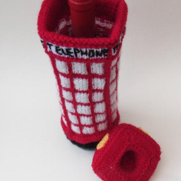 Telephone Box Wine Bottle Cover