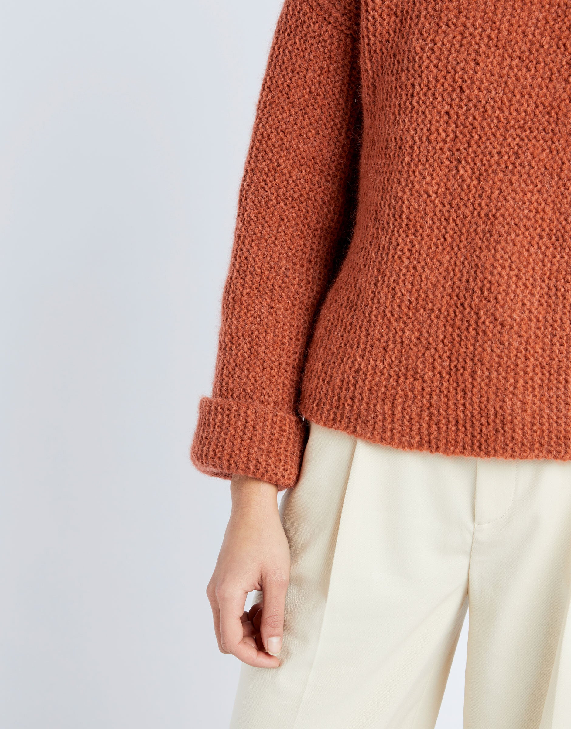 Stronger Sweater in Wool and the Gang Feeling Good Yarn - Leaflet