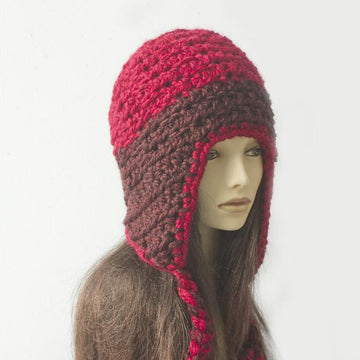 Chunky Earflap Hat, Aviator Hat