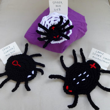 Halloween Spiders Trio