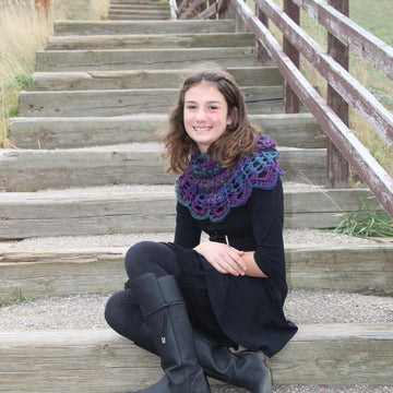 Moonlight and Lace Scarf