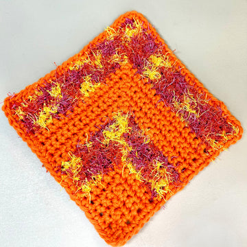 Half Log Cabin Scrubby