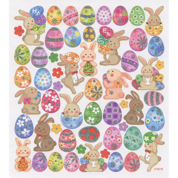Tattoo King Sticker King Stickers - Happy Bunnies
