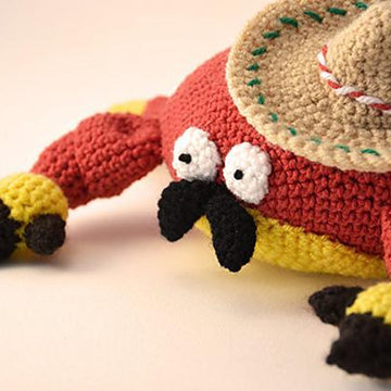 Crab Crochet Pattern, Crab Amigurumi, Sombrero Crab Pattern