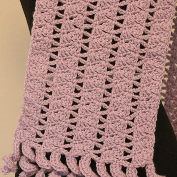 Spiral Edge Crochet Scarf Pattern