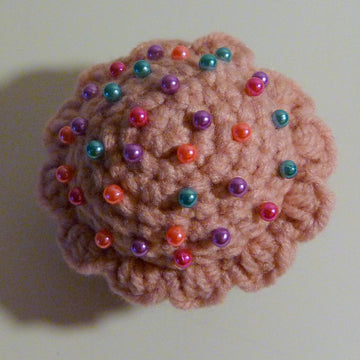 Crochet Cupcake Toy or Pincushion