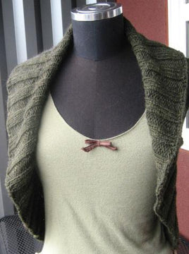 Circle Vest Aran Weight