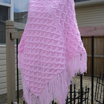Pretty in Pink Poncho