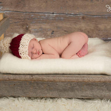 Santa Hat Pompom Christmas Baby Children Women