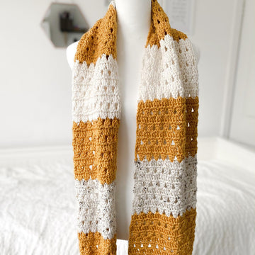 Granny Stripe Scarf