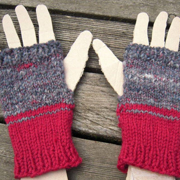 Treasured Handspun Wrist Warmers