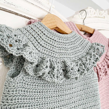 6-8 years– ANGIE Crochet Top